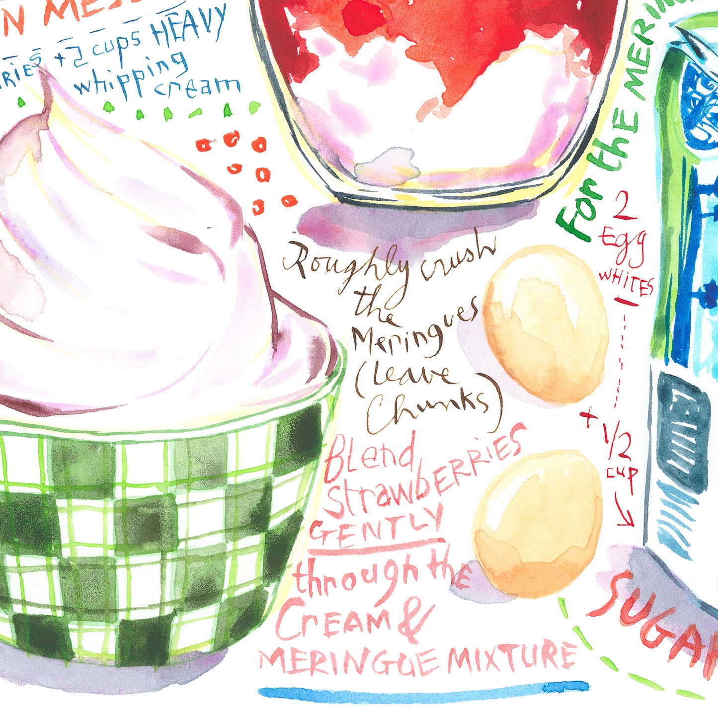 British Eton Mess recipe