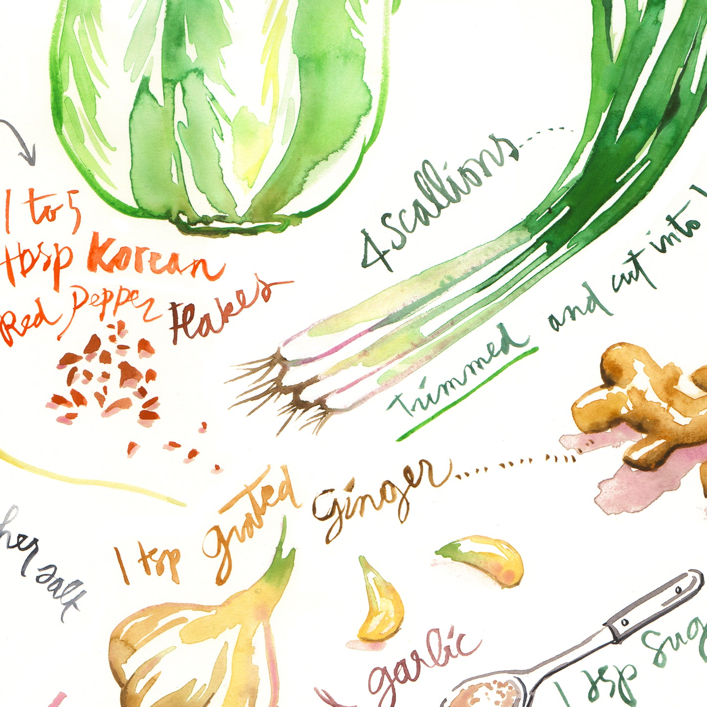 Korean Kimchi recipe