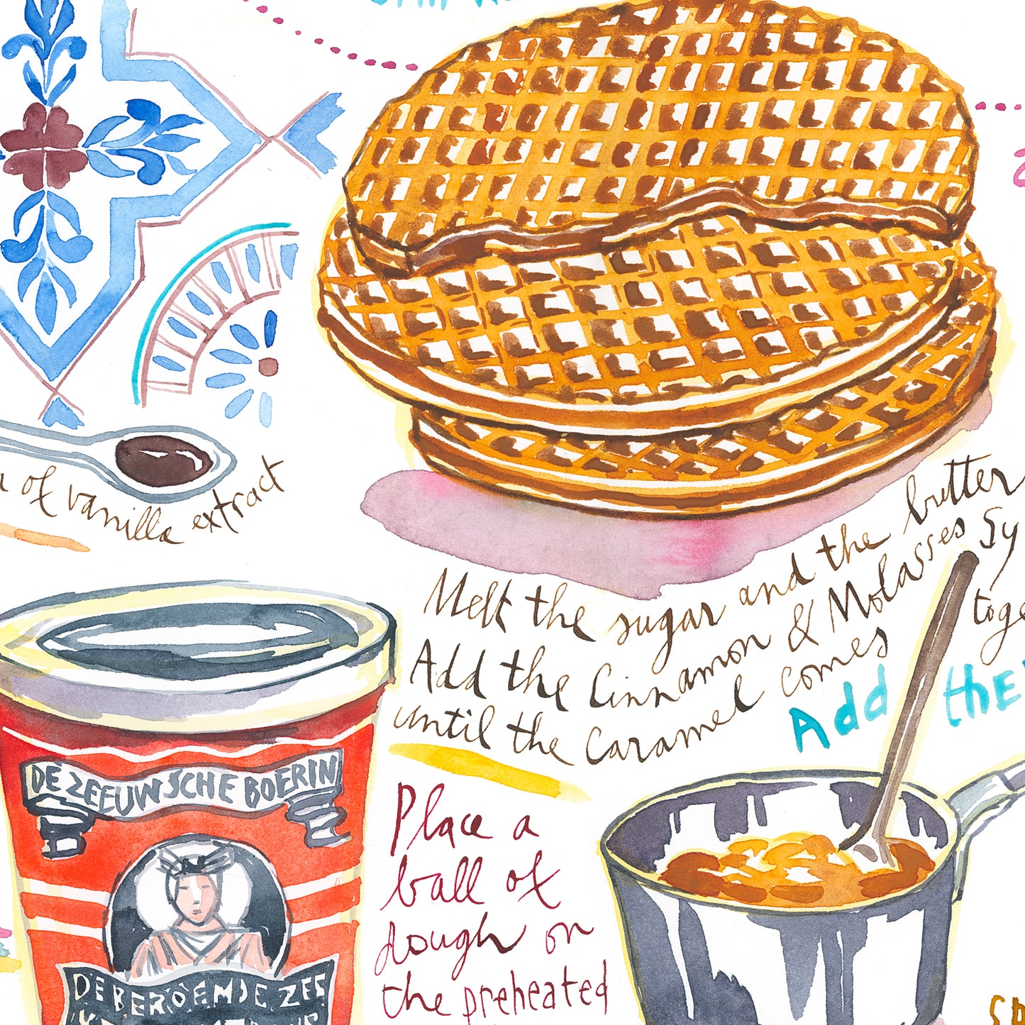 Dutch Syrup Waffles - Stroopwafel