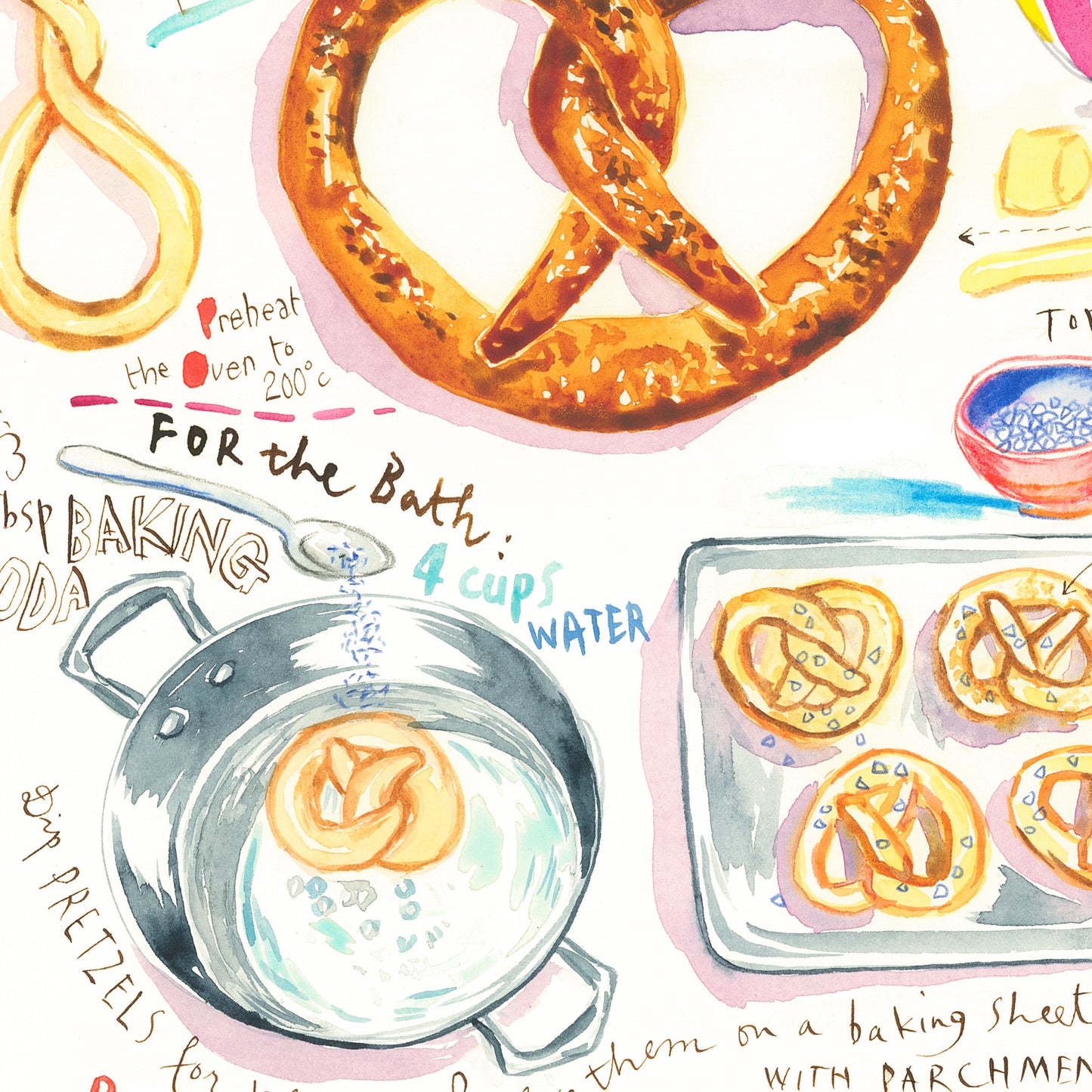 Pretzel recipe