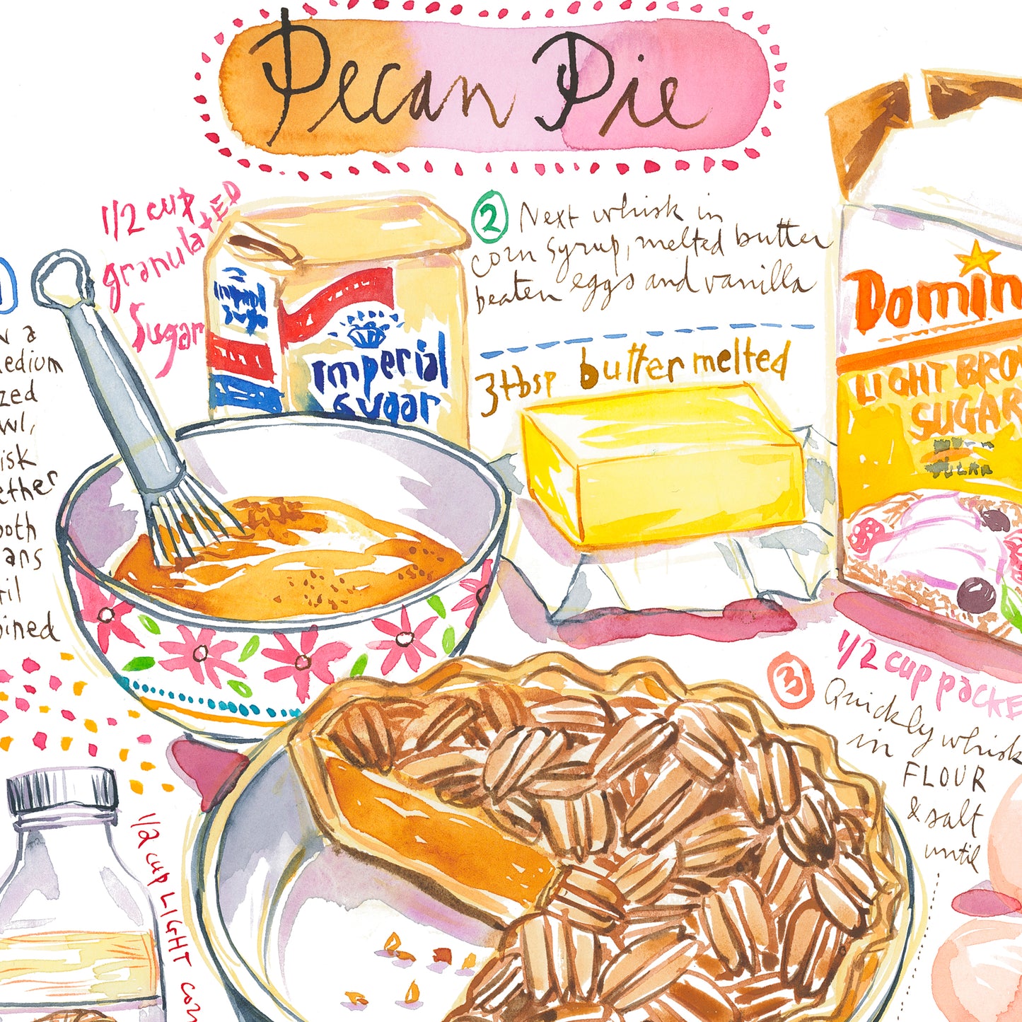 Pecan pie recipe