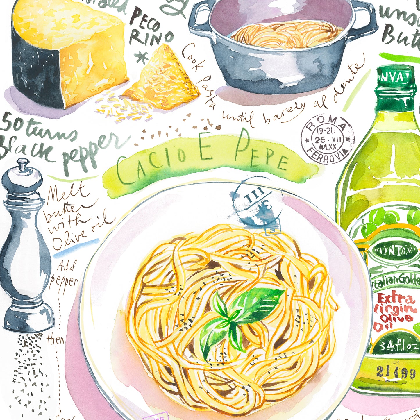 Cacio e Pepe recipe