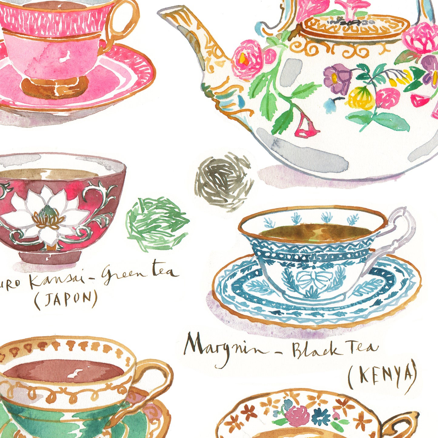 Tea types