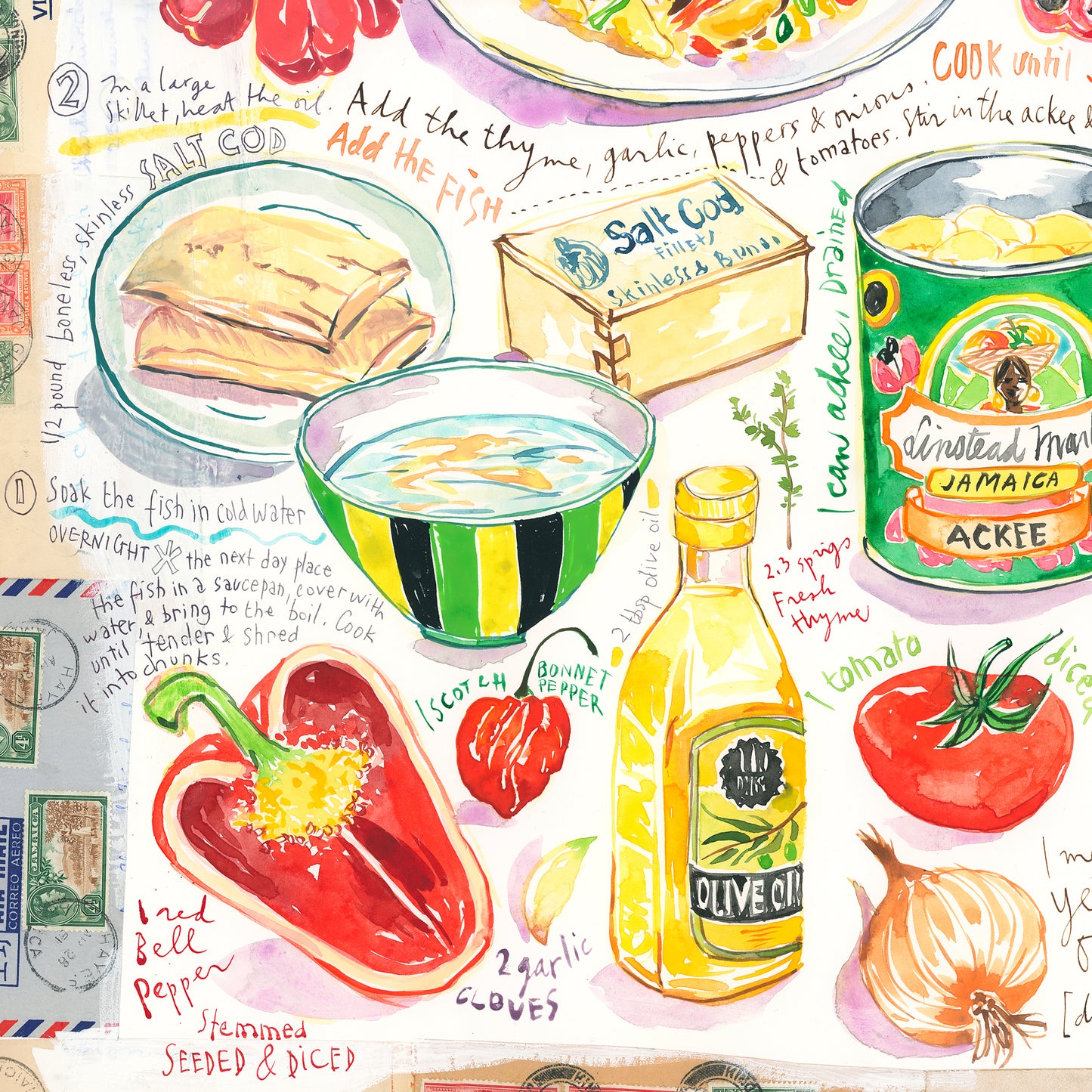 Jamaica Ackee and Saltfish recipe