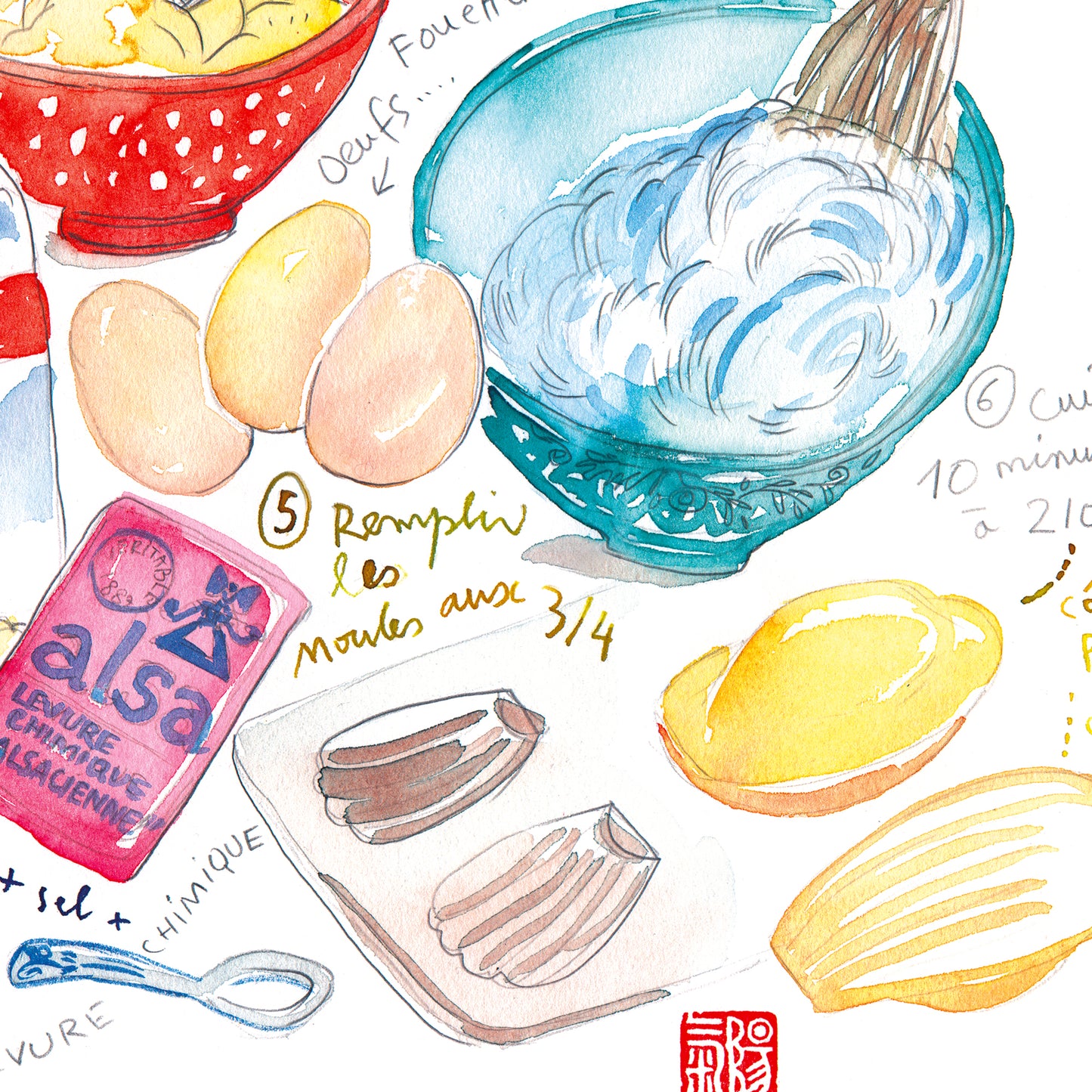 Madeleine recipe