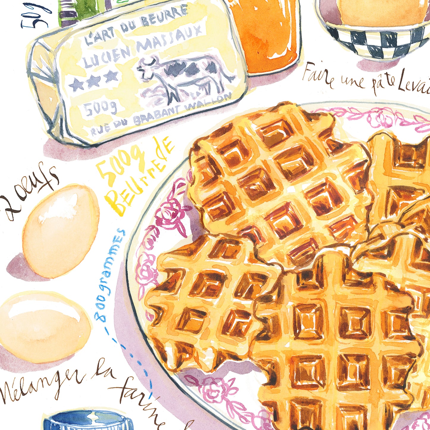 Belgian Waffles recipe