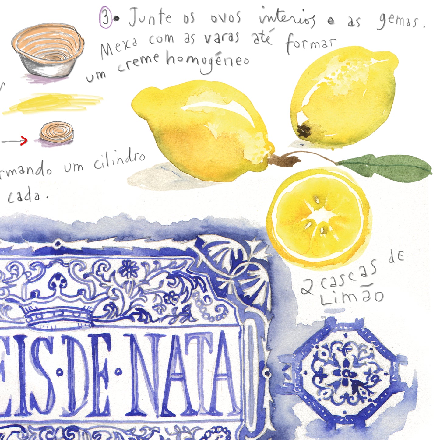 Pasteis de Nata recipe