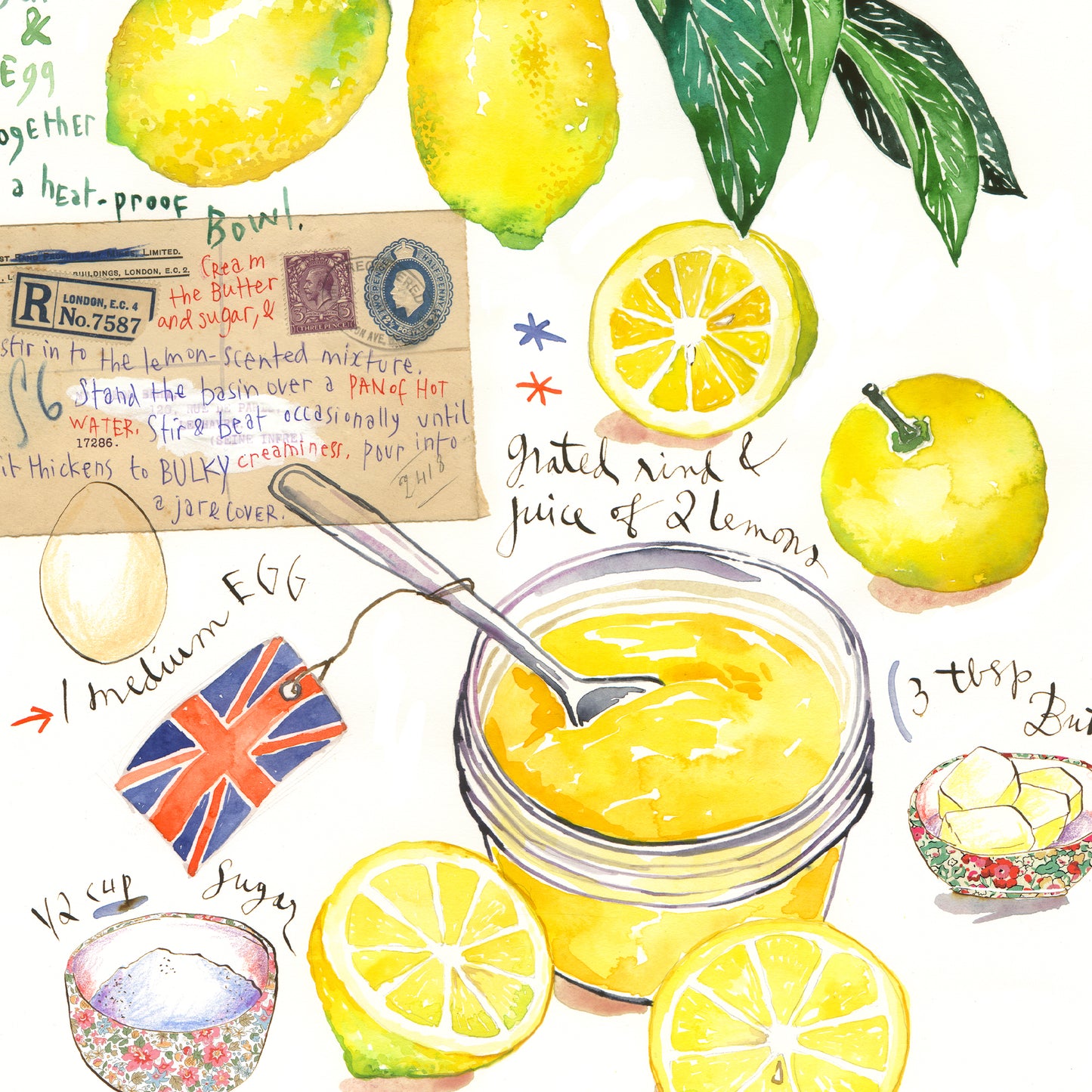 Lemon curd recipe