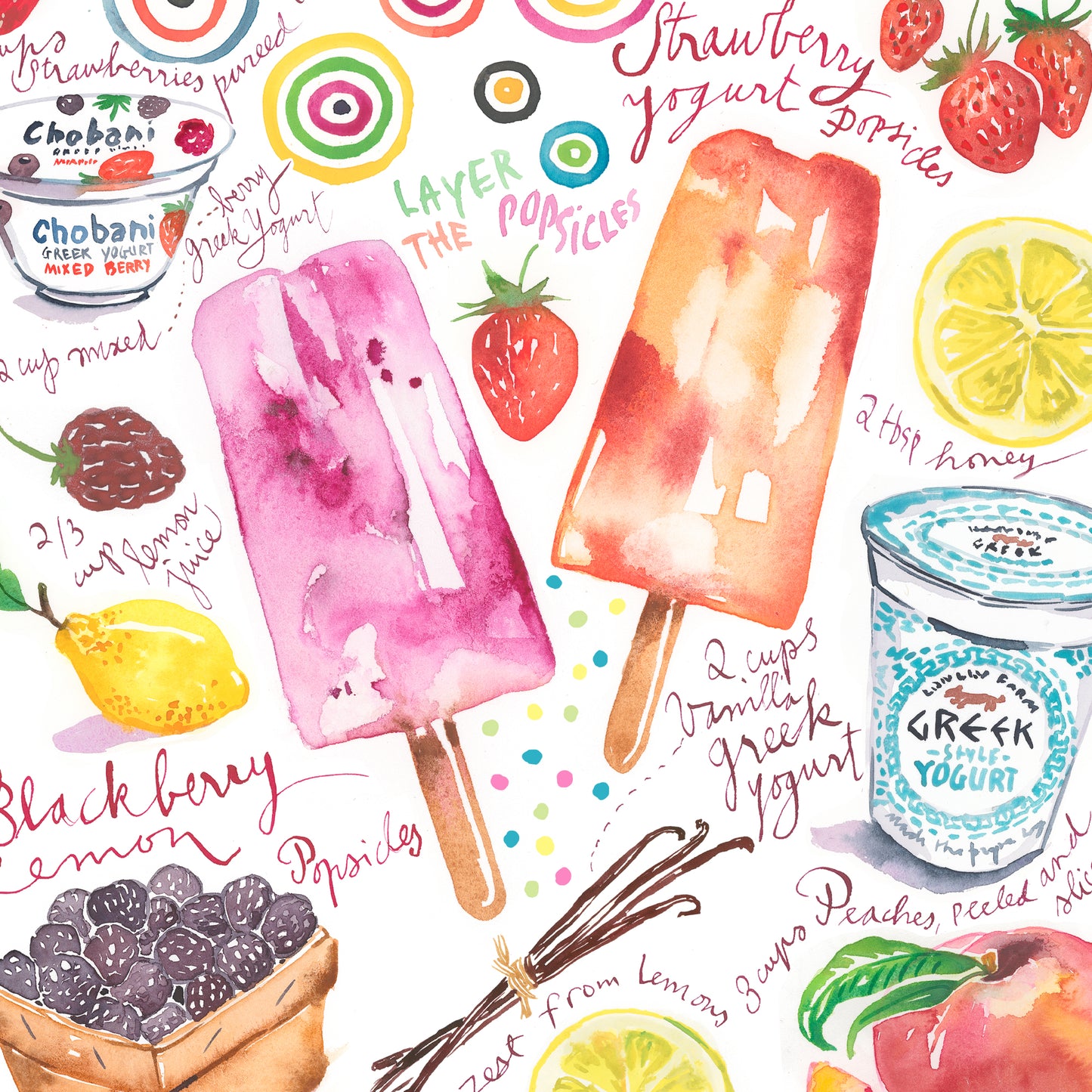Fruit Popsicle recipe