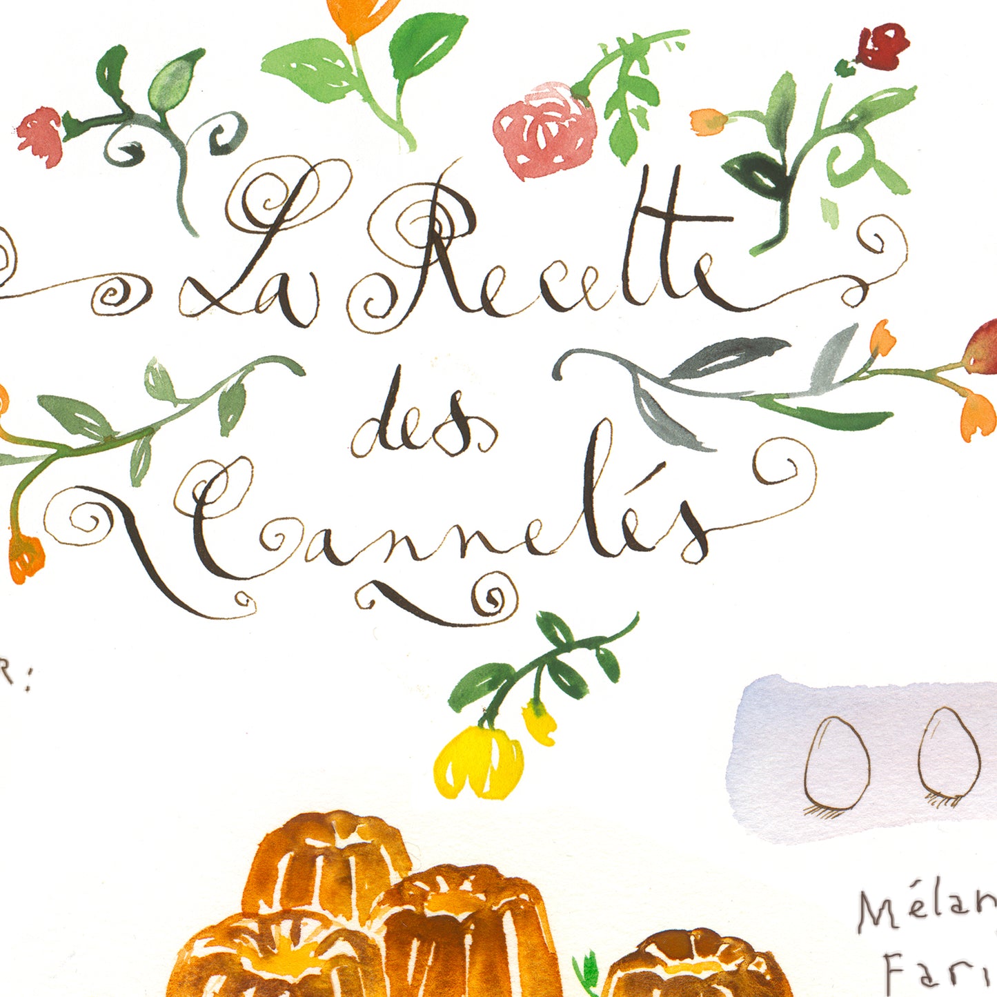 Cannelés recipe