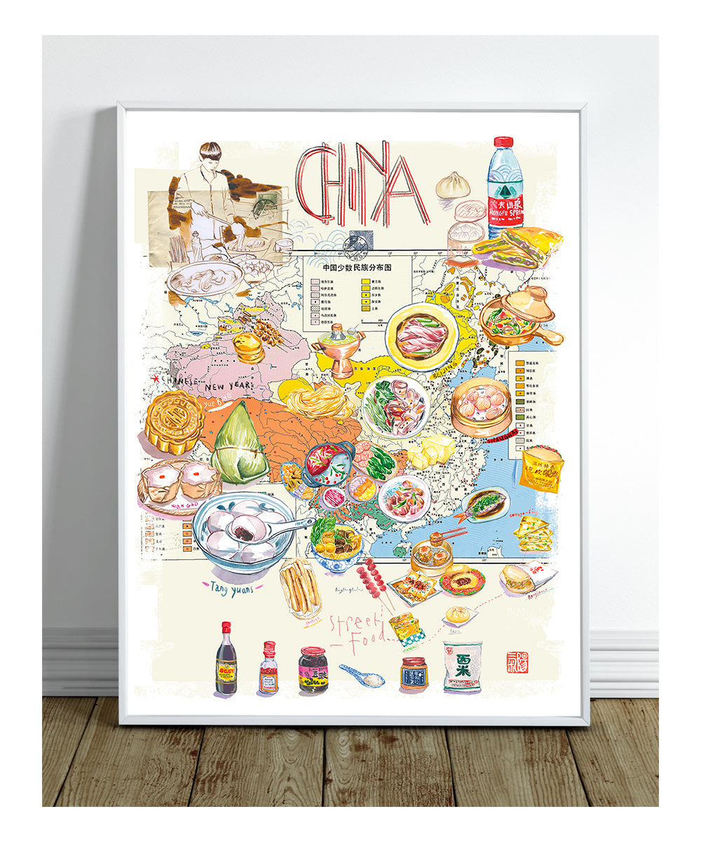 China food map