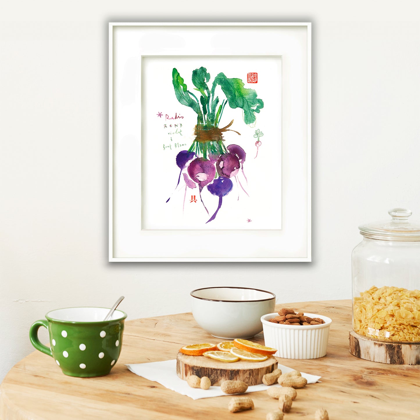 Purple radish