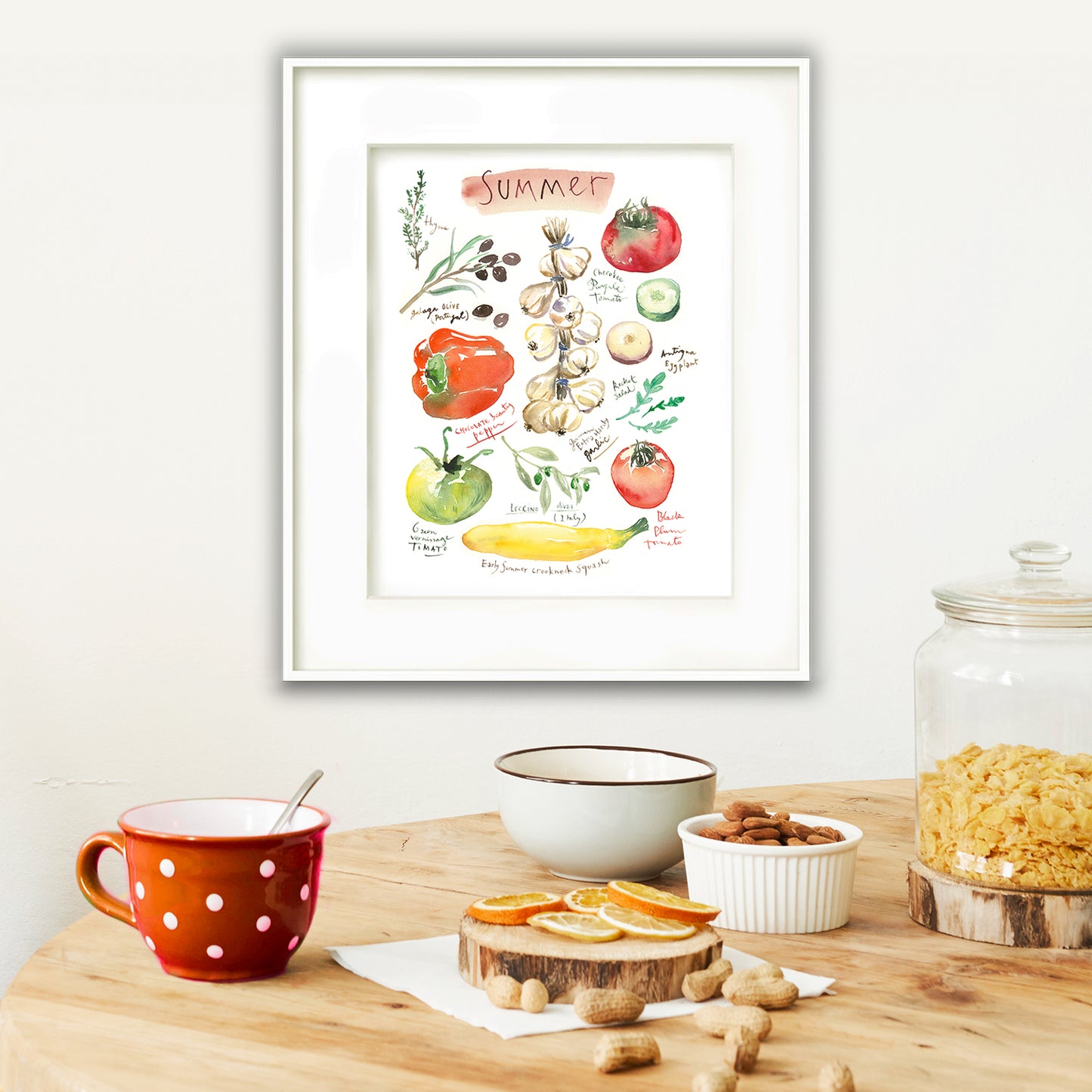 Summer vegetables