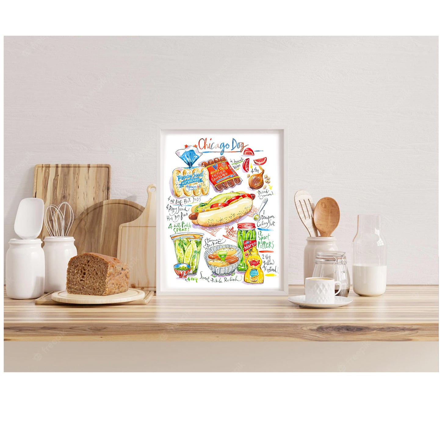 Chicago Dog recipe