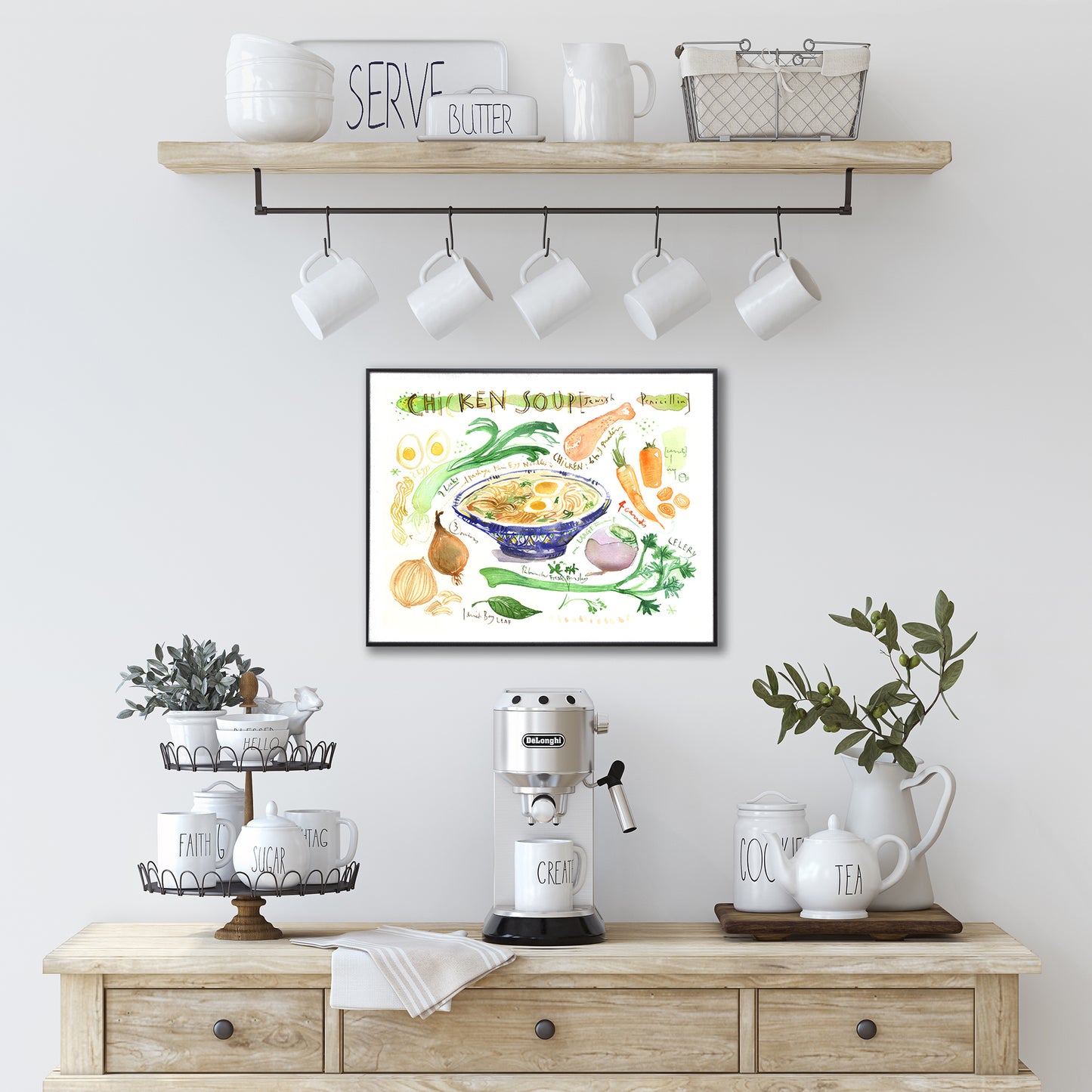 Chicken soup recipe ( "Jewish penicillin" )