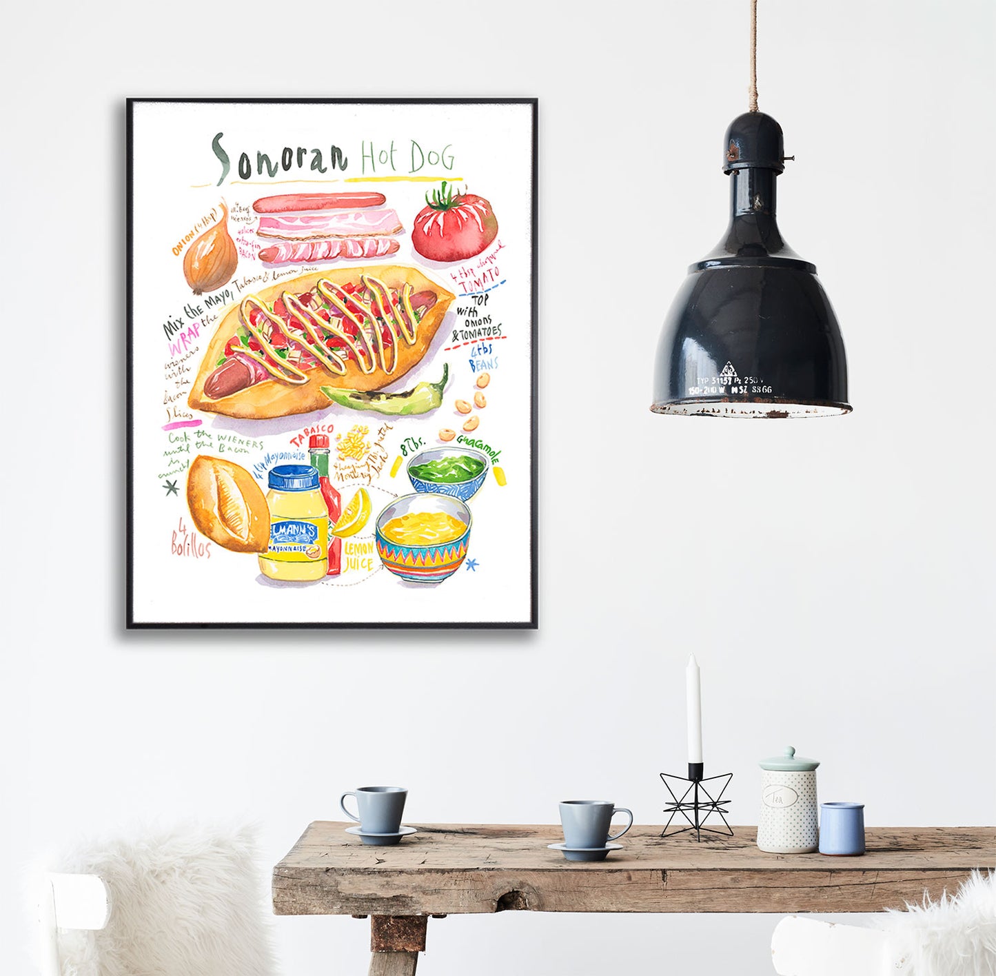 Sonoran Hot Dog recipe