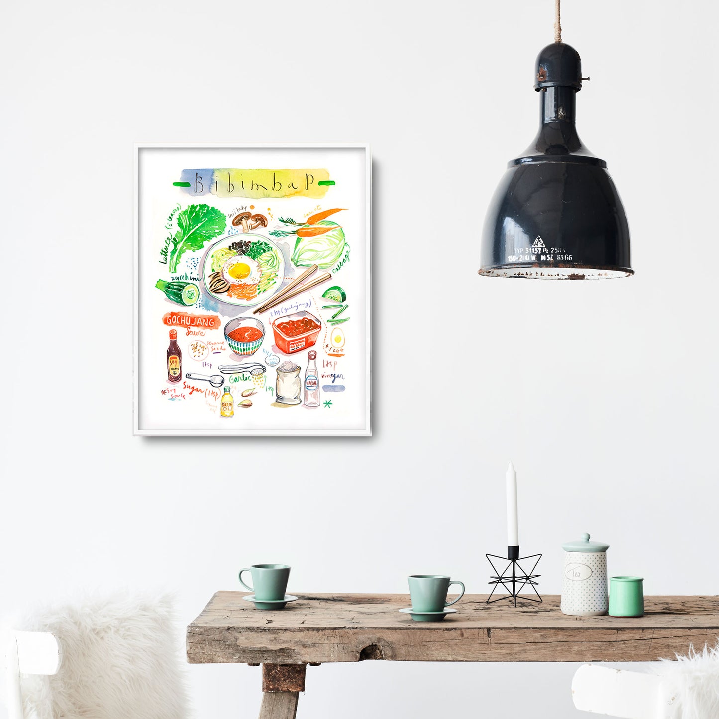Korean Bibimbap recipe