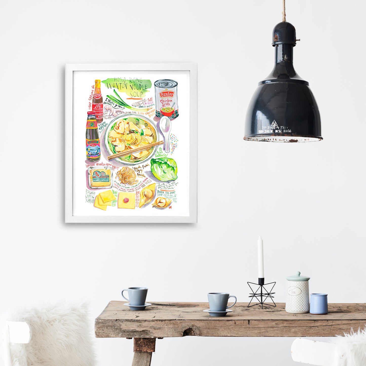Hong Kong Wonton Noodle Soup recipe