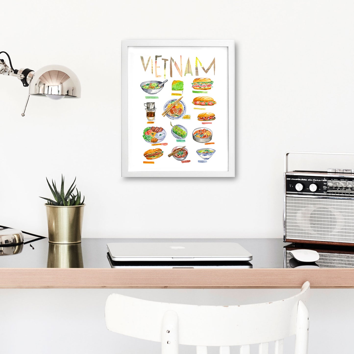 Vietnam food print