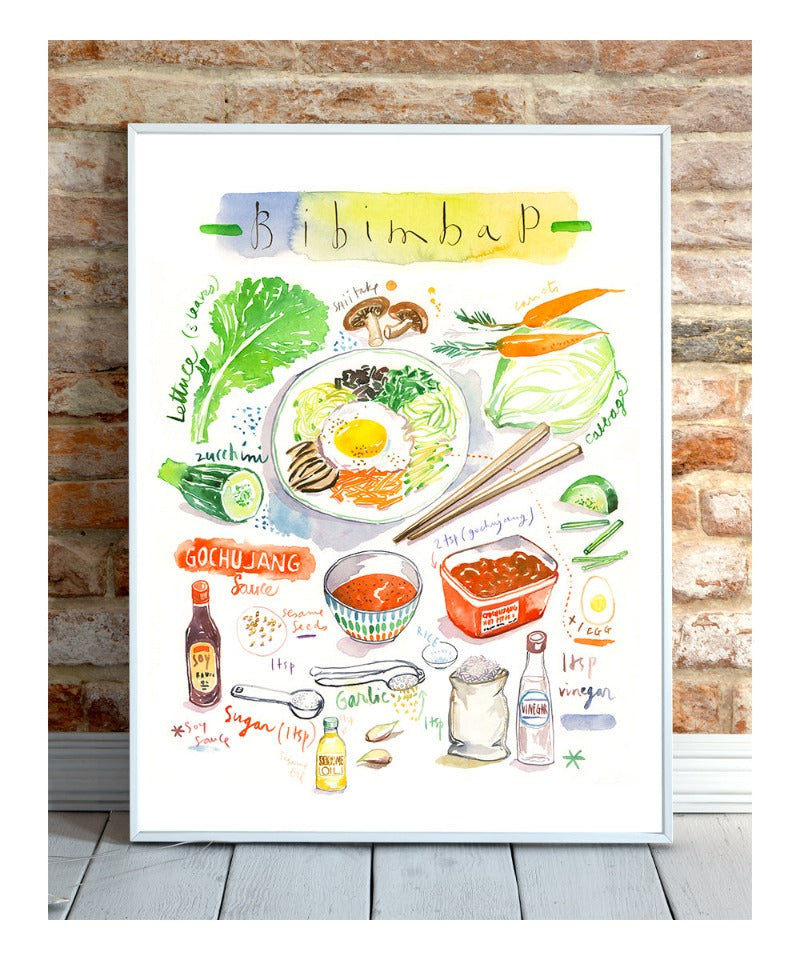 Korean Bibimbap recipe