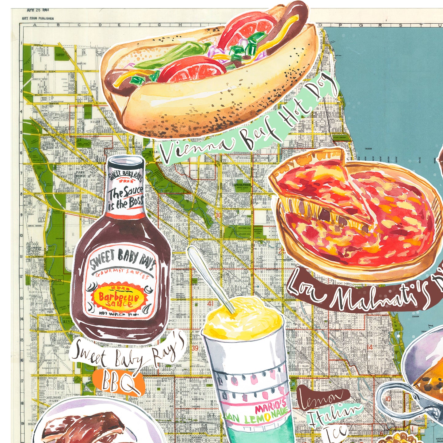 Chicago Food Map