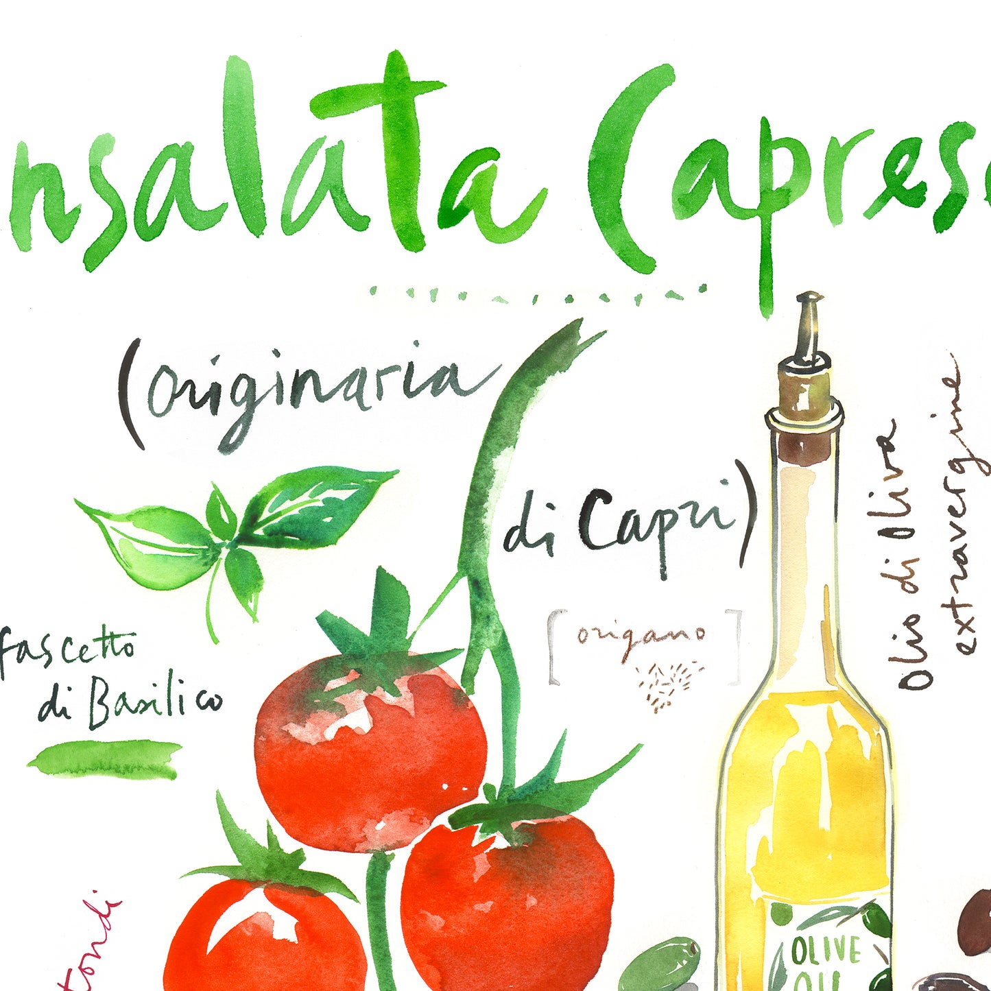 Caprese salad recipe
