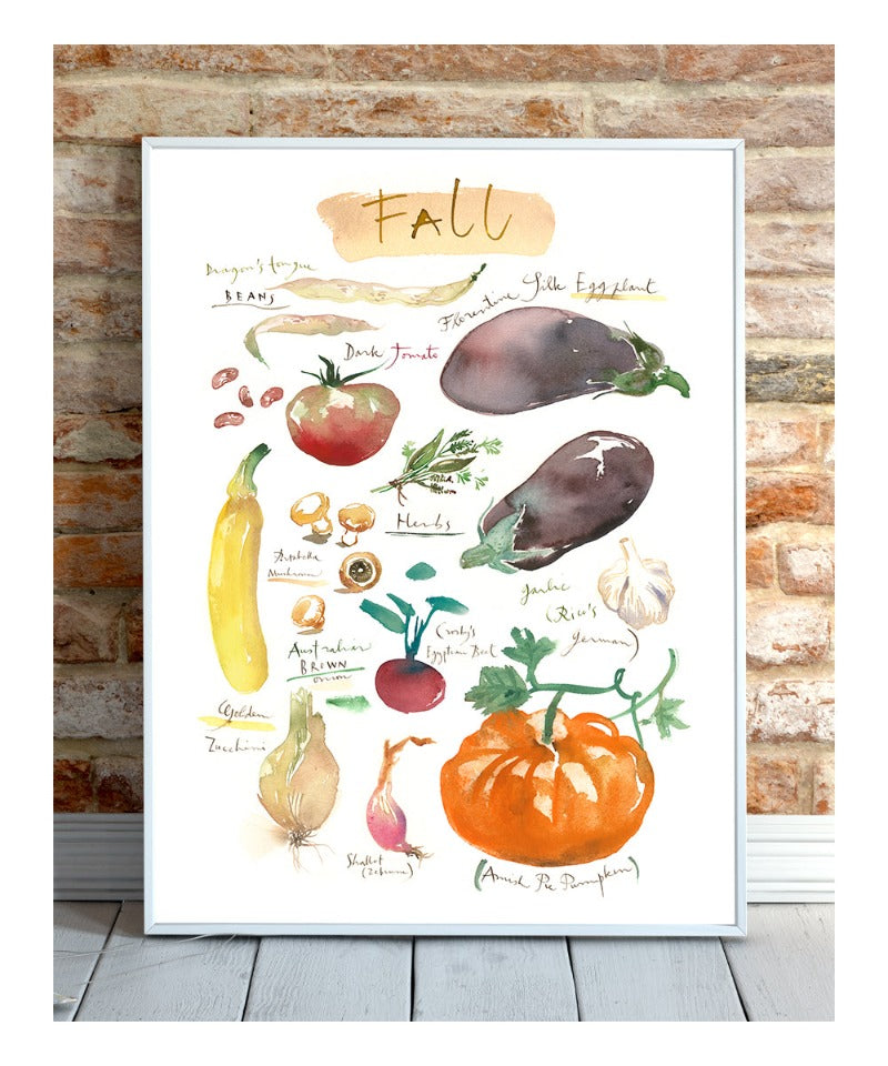 Fall/Autumn vegetables