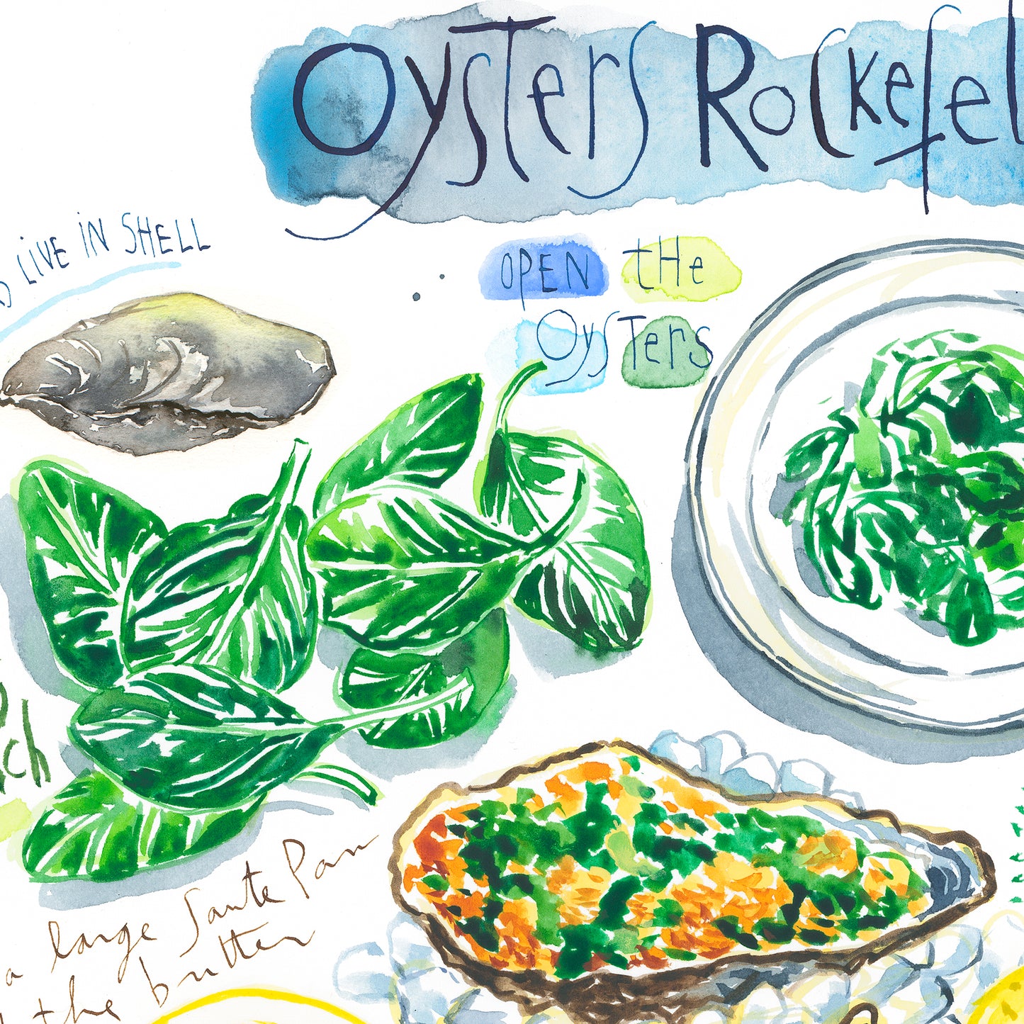 Oysters Rockefeller recipe
