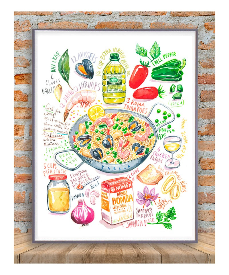Spanish Paella recipe