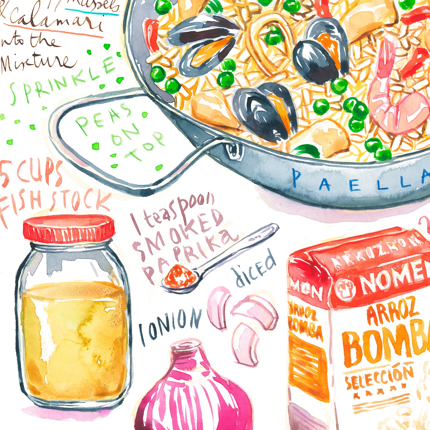 Spanish Paella recipe