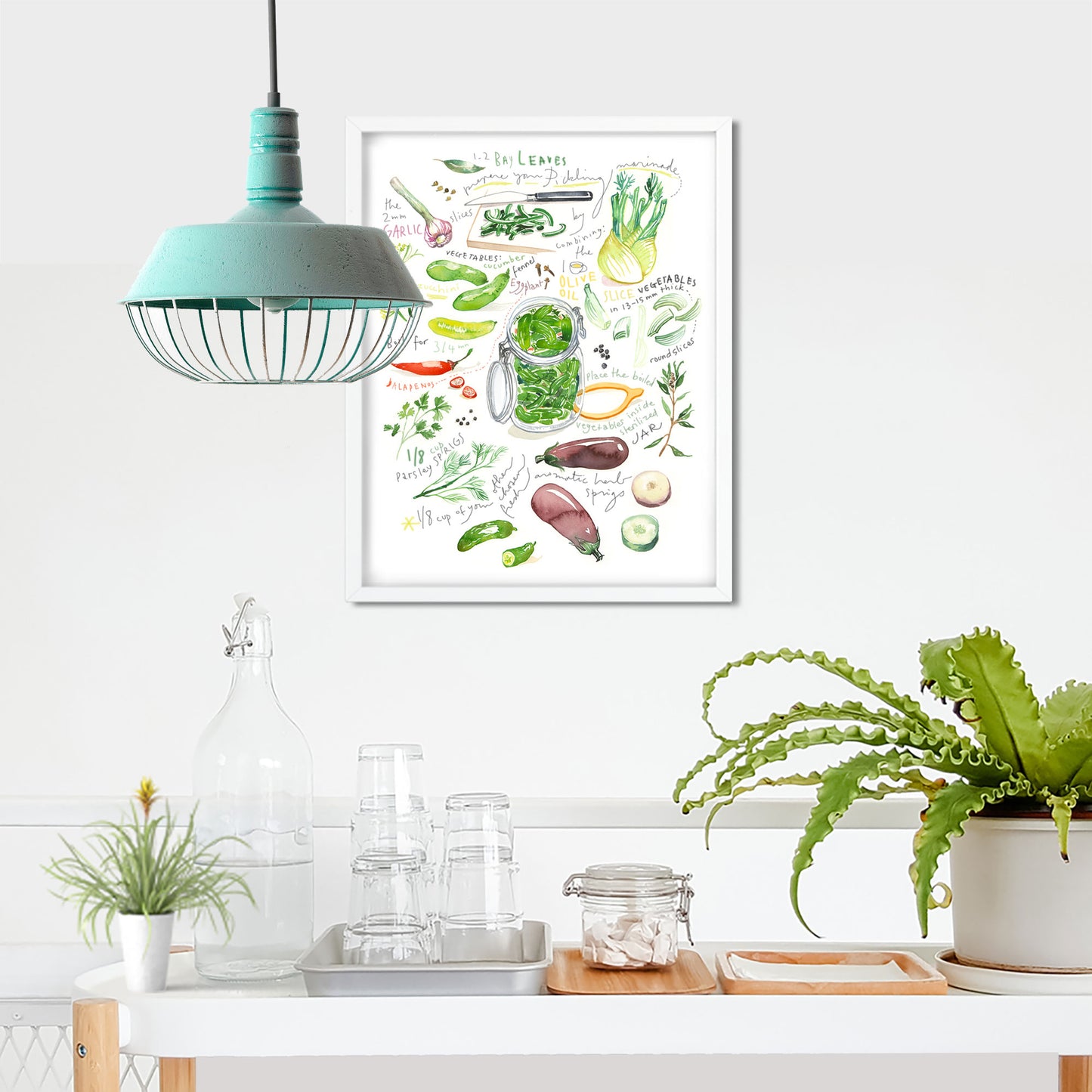 Pickle recipe print