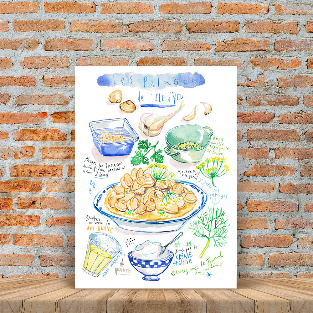 Recette des Patagos de l'Ile d'Yeu