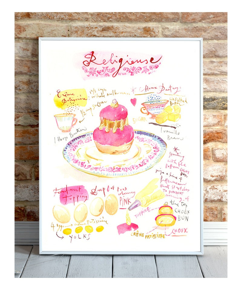 Pink religieuse recipe