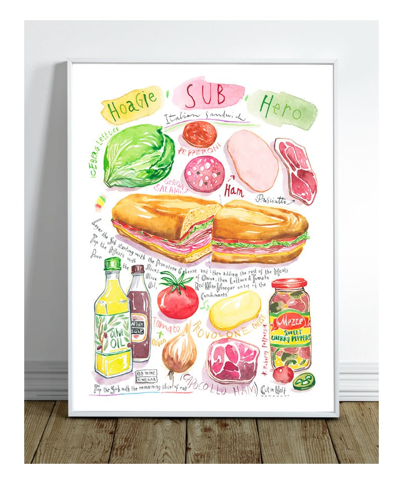 Italian Sandwich recipe - Hoagie - Sub - Hero