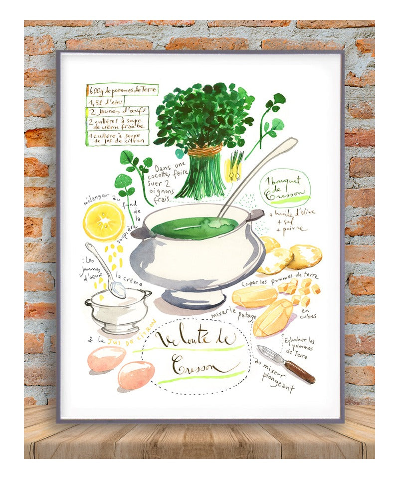 Watercress soup recipe