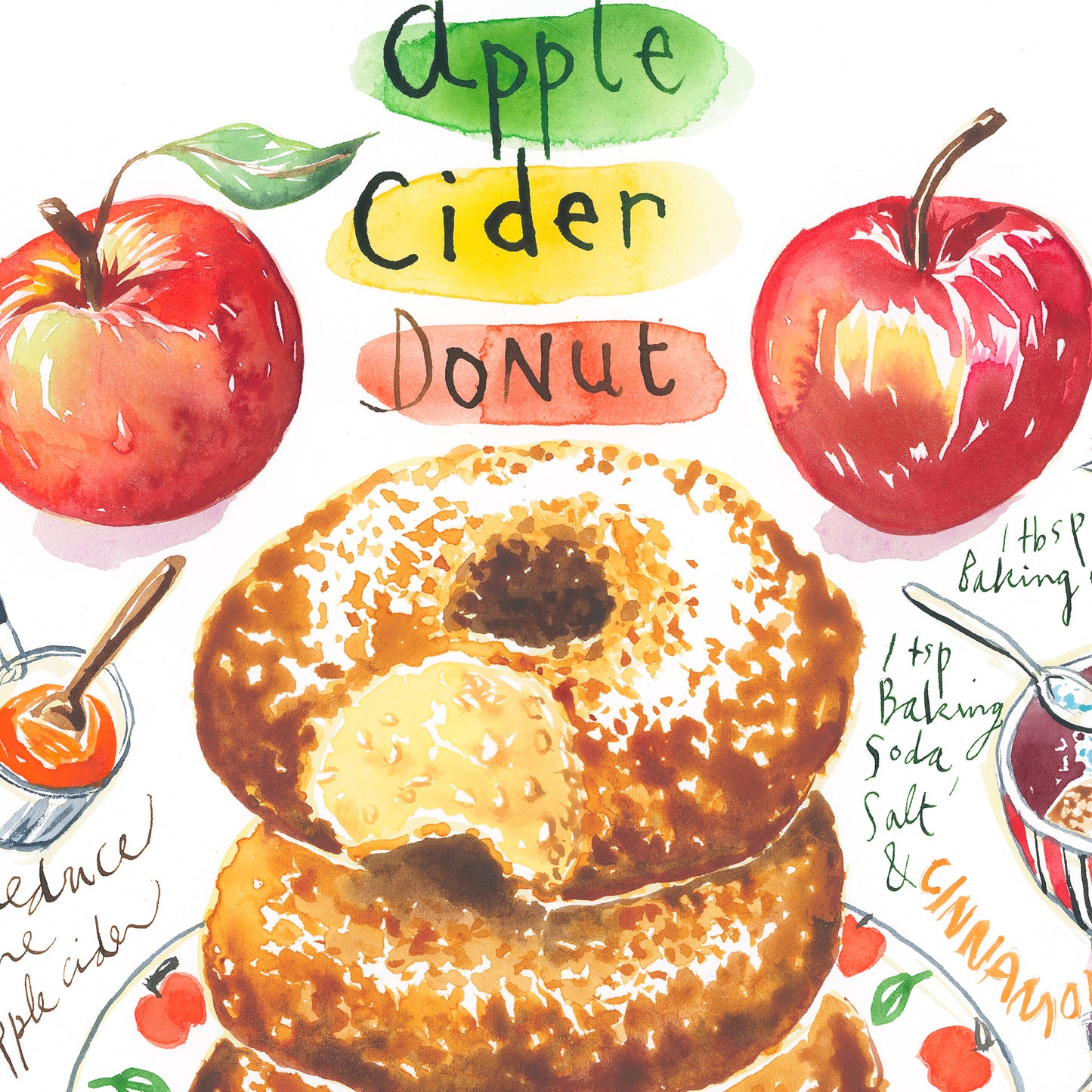 Recette des Apple Cider Donuts