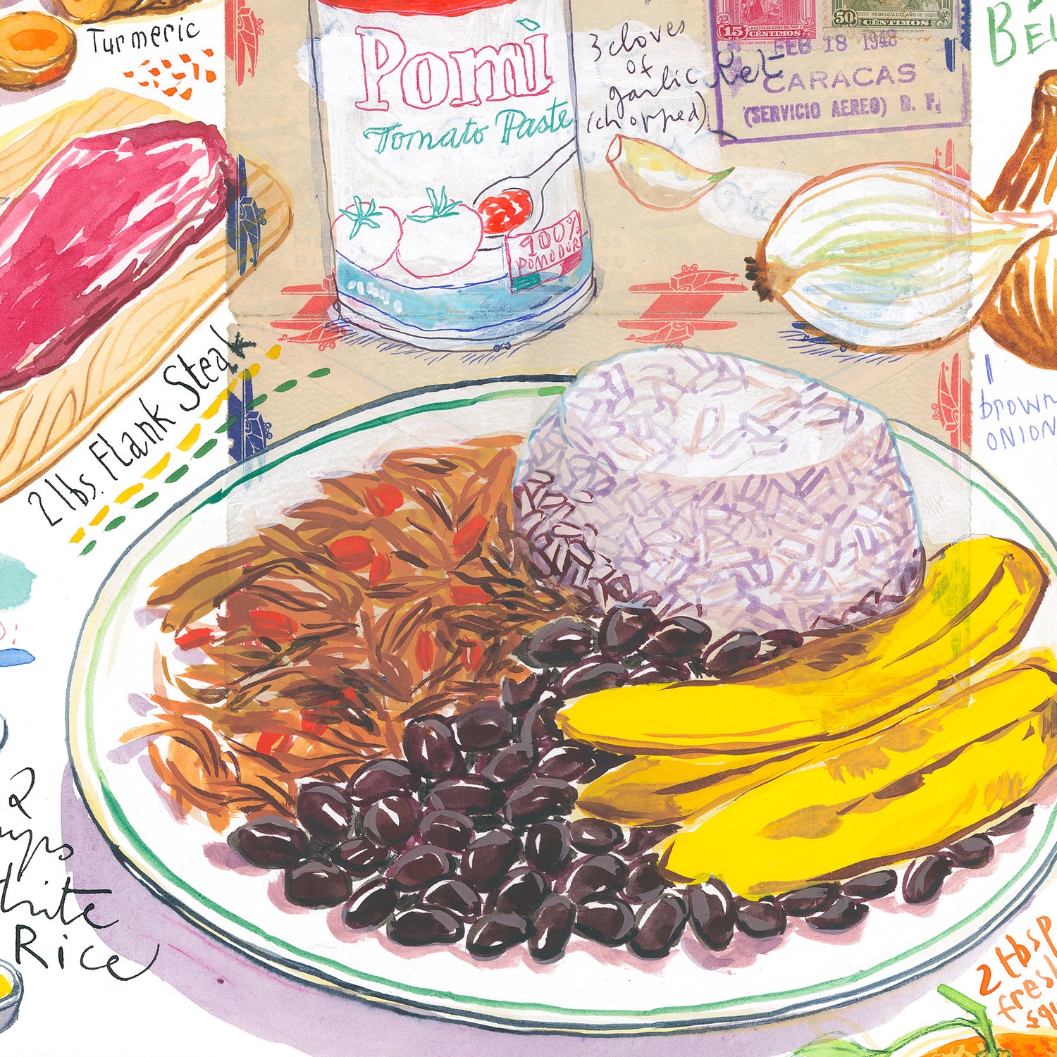 Pabellón Criollo recipe