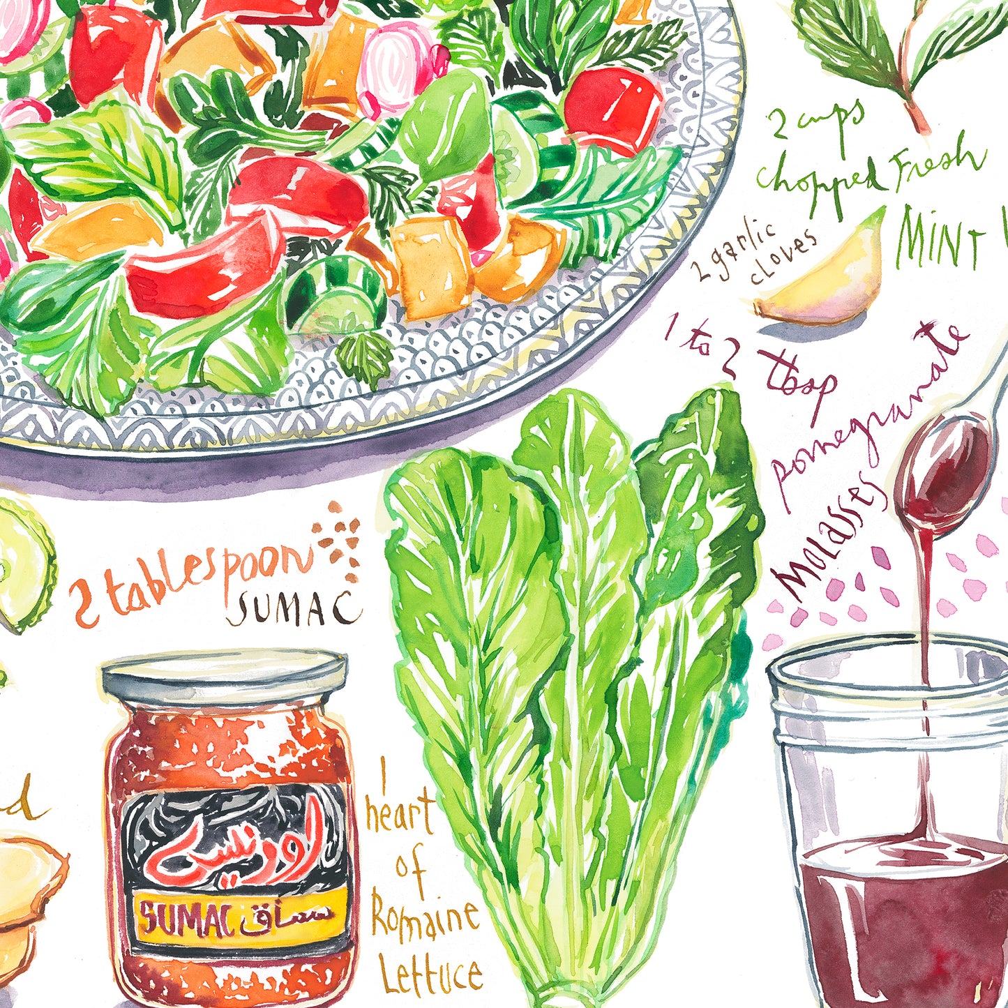 Fattoush Salad recipe