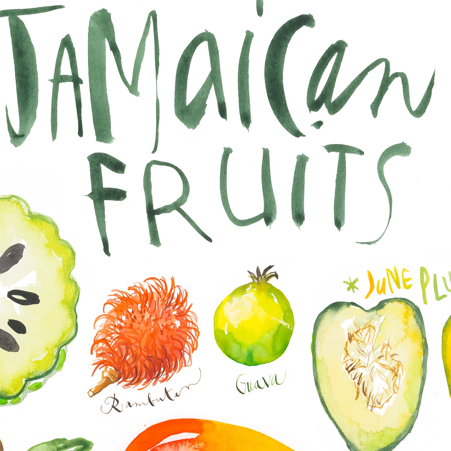 Les Fruits en Jamaïque