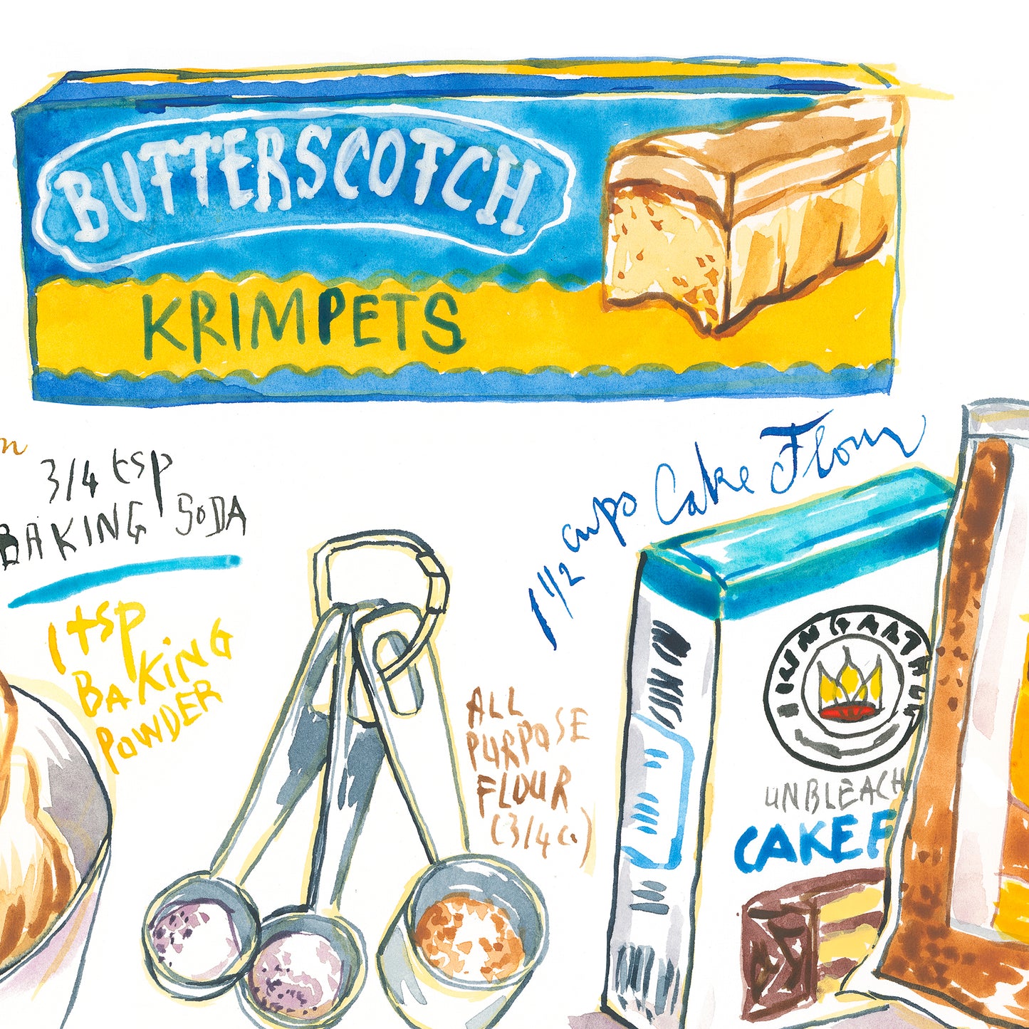 Butterscotch Krimpets recipe