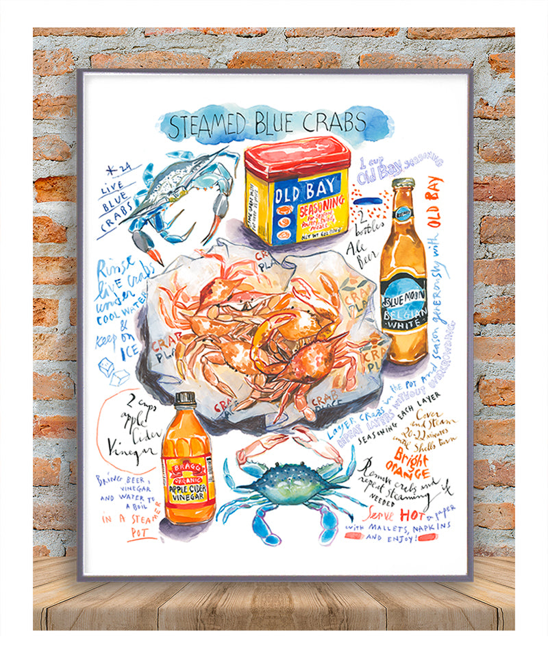 Steamed Blue Crabs Recipe