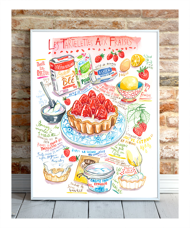 Mini Strawberry Tart recipe - Strawberry Tartlets