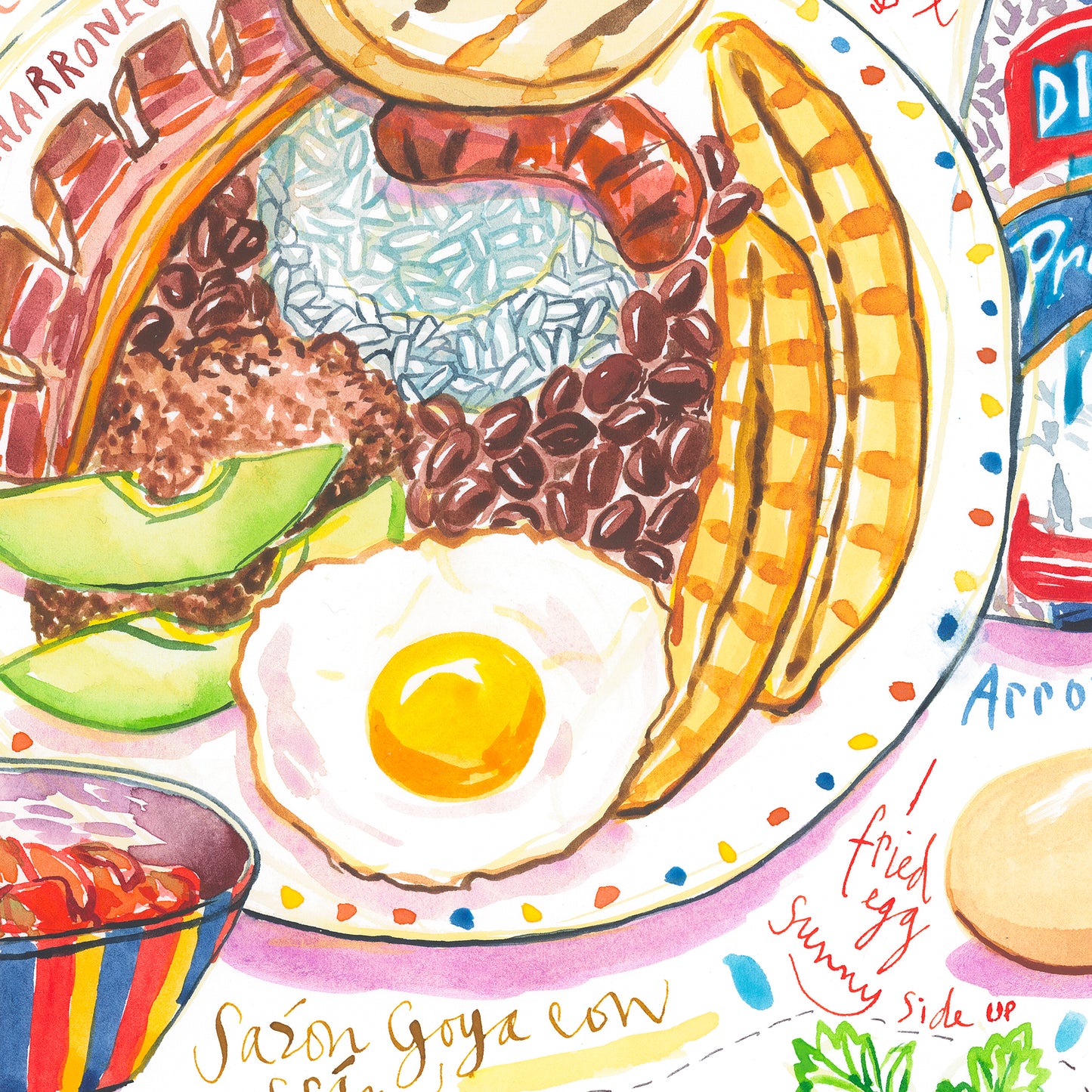 Colombian Bandeja Paisa recipe