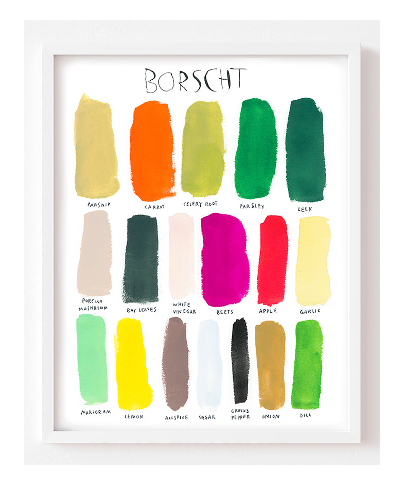 Polish Borscht Color Palette