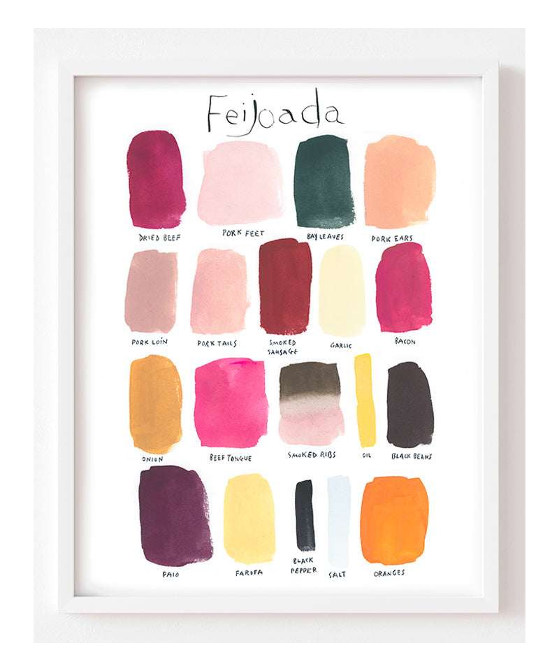 Feijoada Color Palette