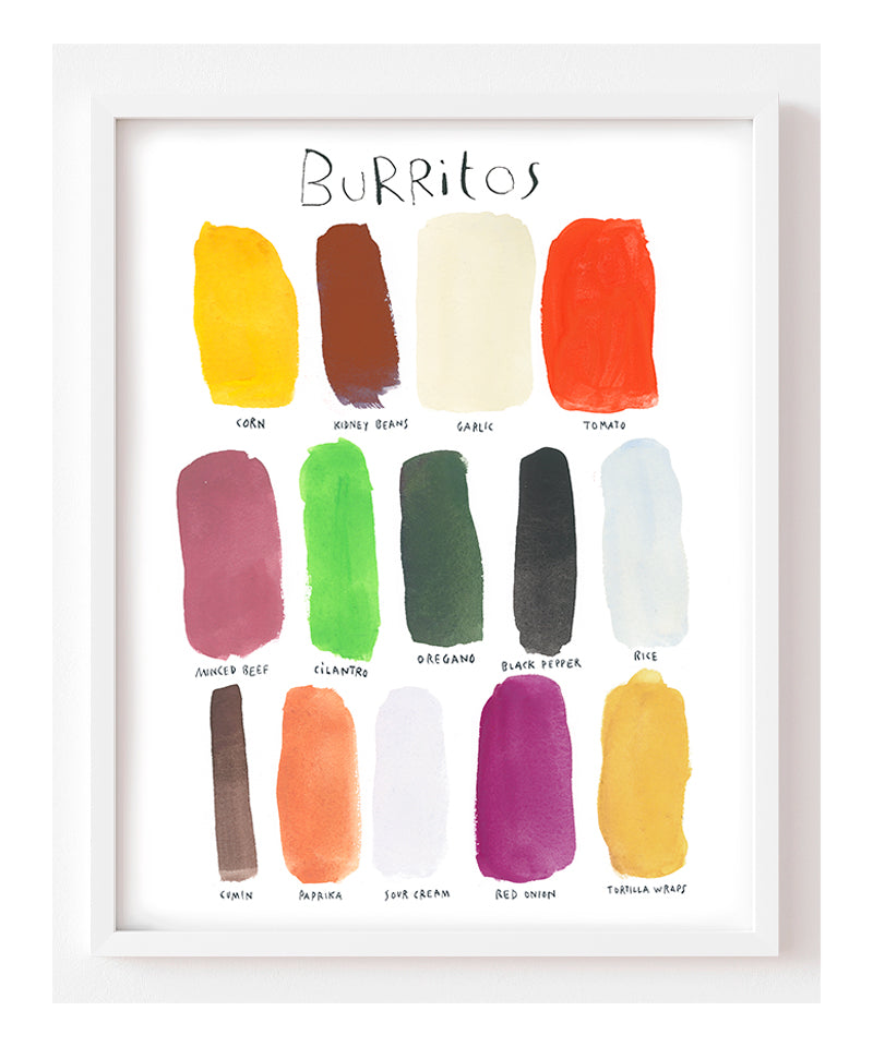 Burritos Color Palette
