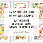 discount information on a two or three print purchase