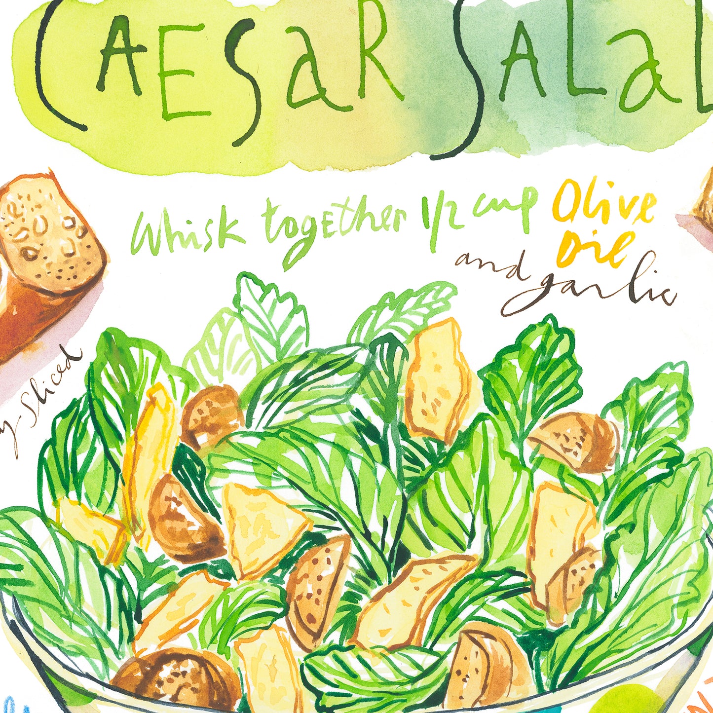 Recette de la Salade Caesar