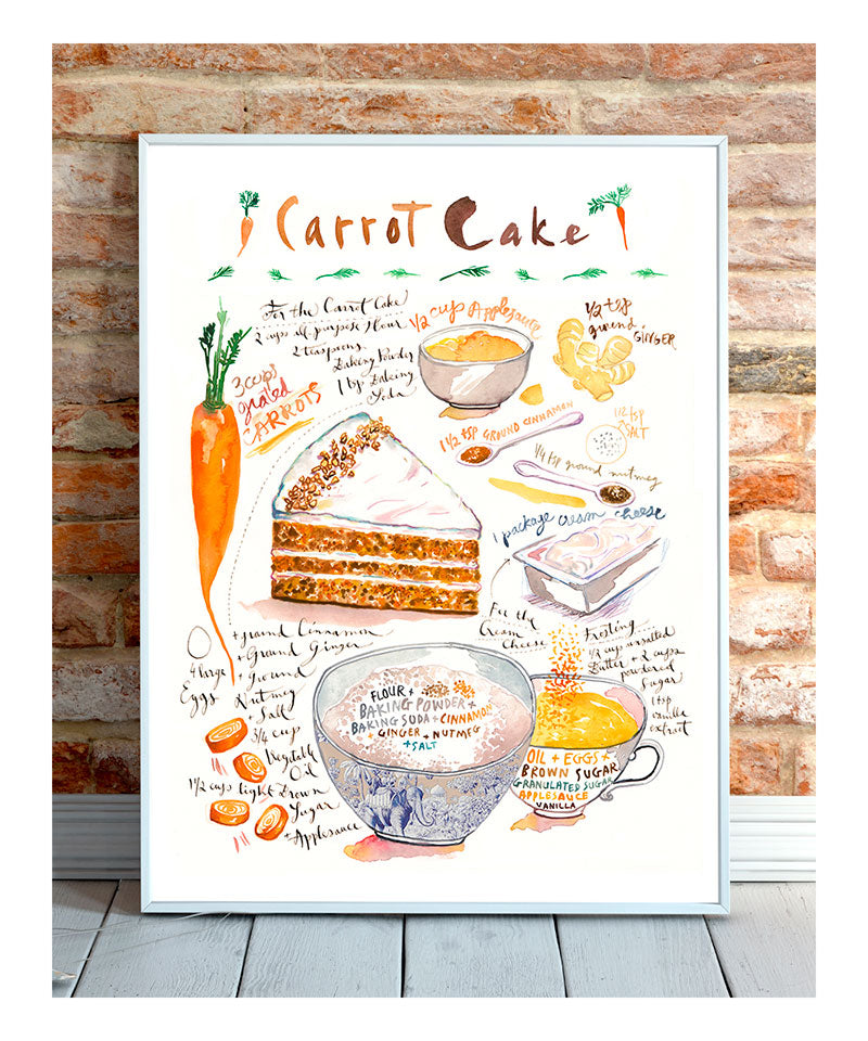 Carrot cake recipe 