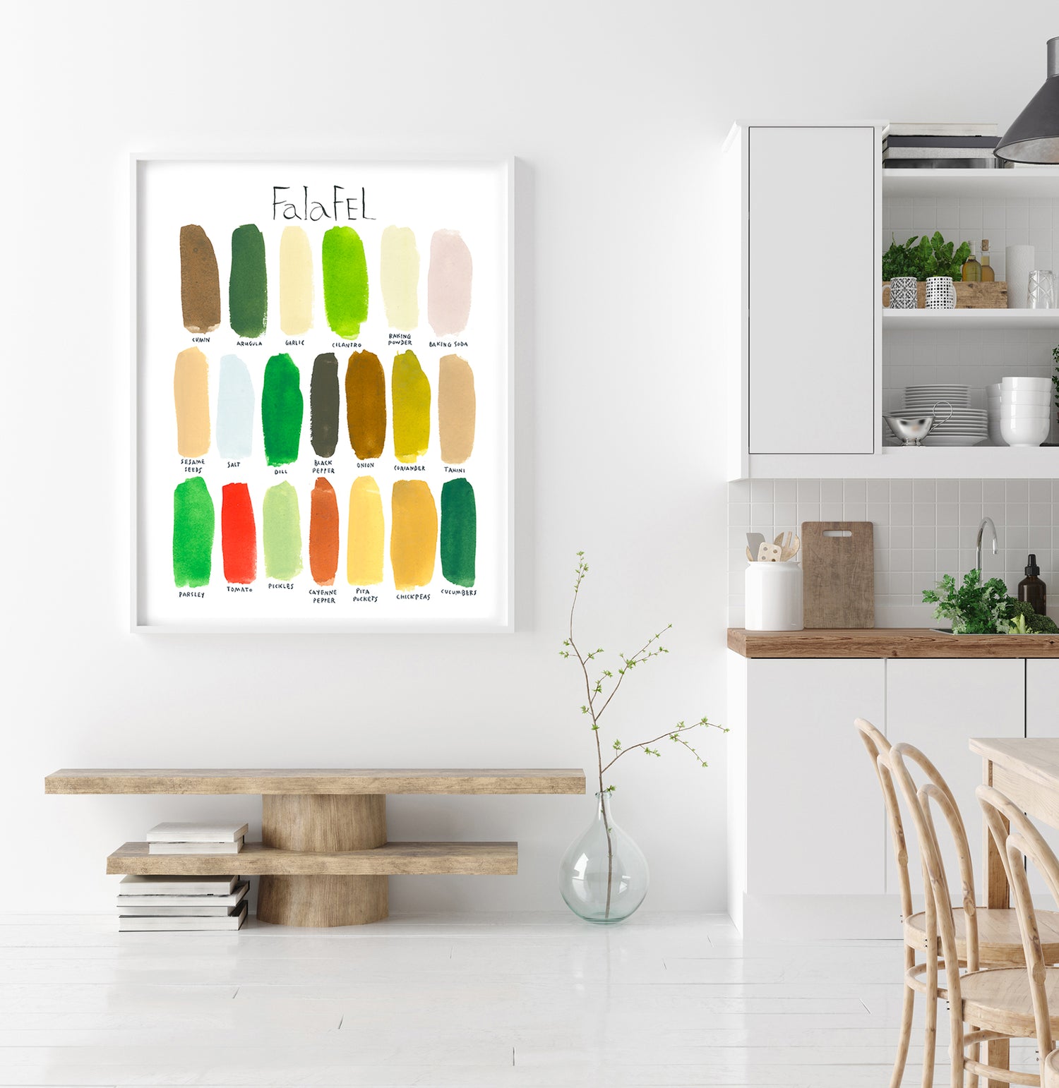 Falafel Color Palette